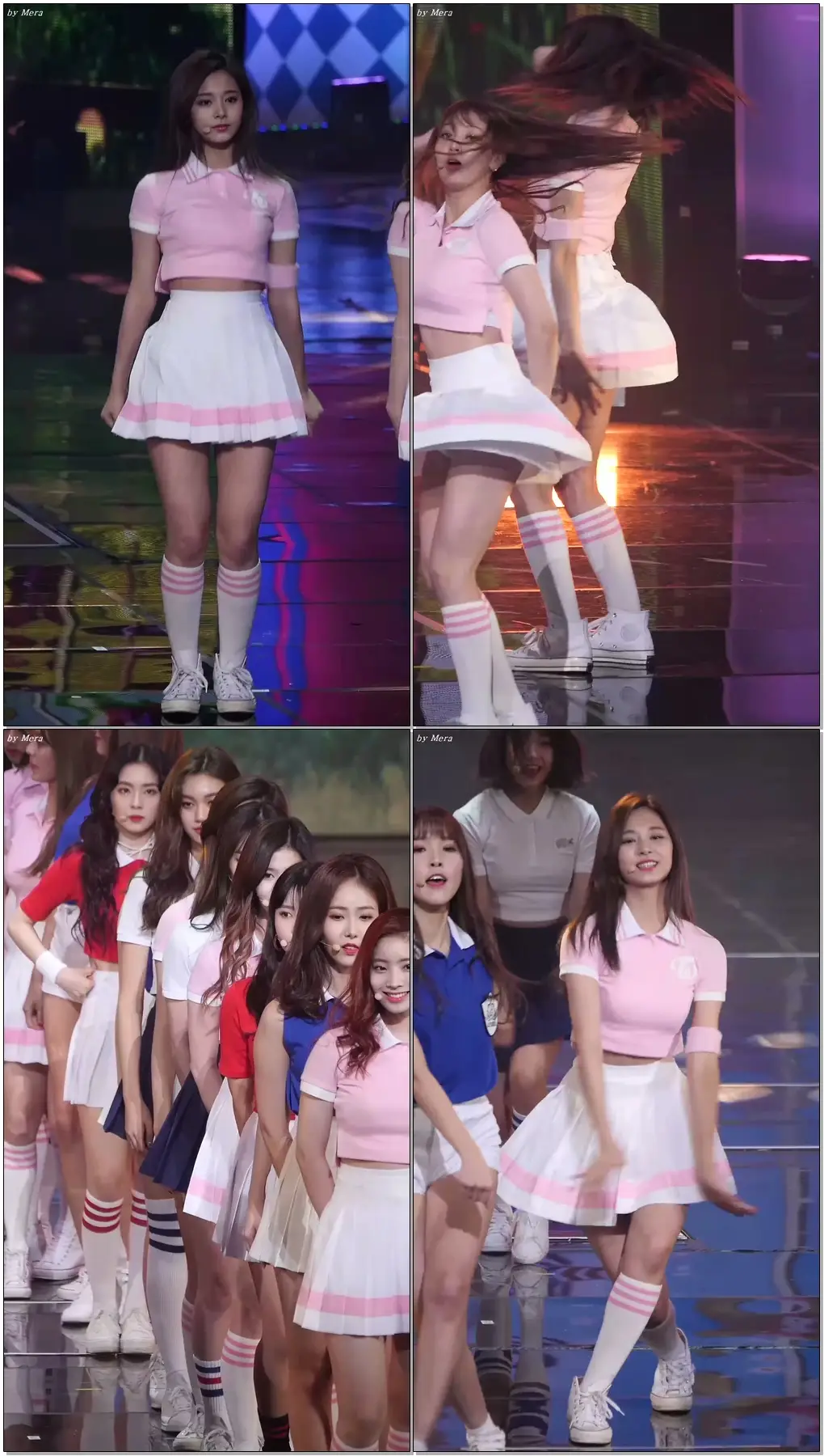 161229 트와이스 (TWICE) 소녀시대(SNSD) Into The New World [쯔위] Tzuyu 직캠 Fancam (2016 KBS 가요대축제) by Mera
