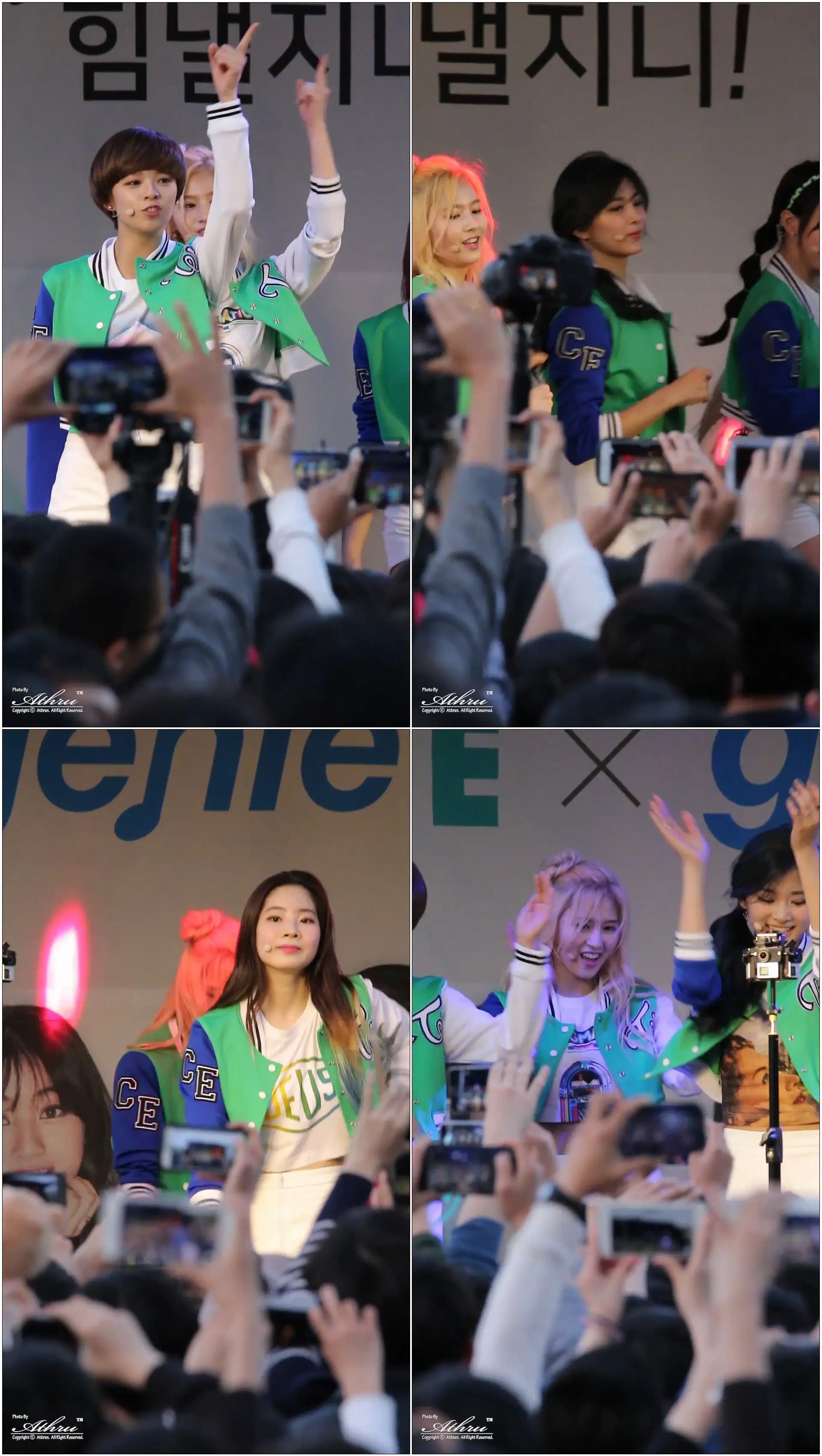 [직캠/FanCam] 160507 트와이스(TWICE ) 게릴라공연 +Touch Down #사나(湊崎 紗夏 ( みなとざき さな ) by Athrun