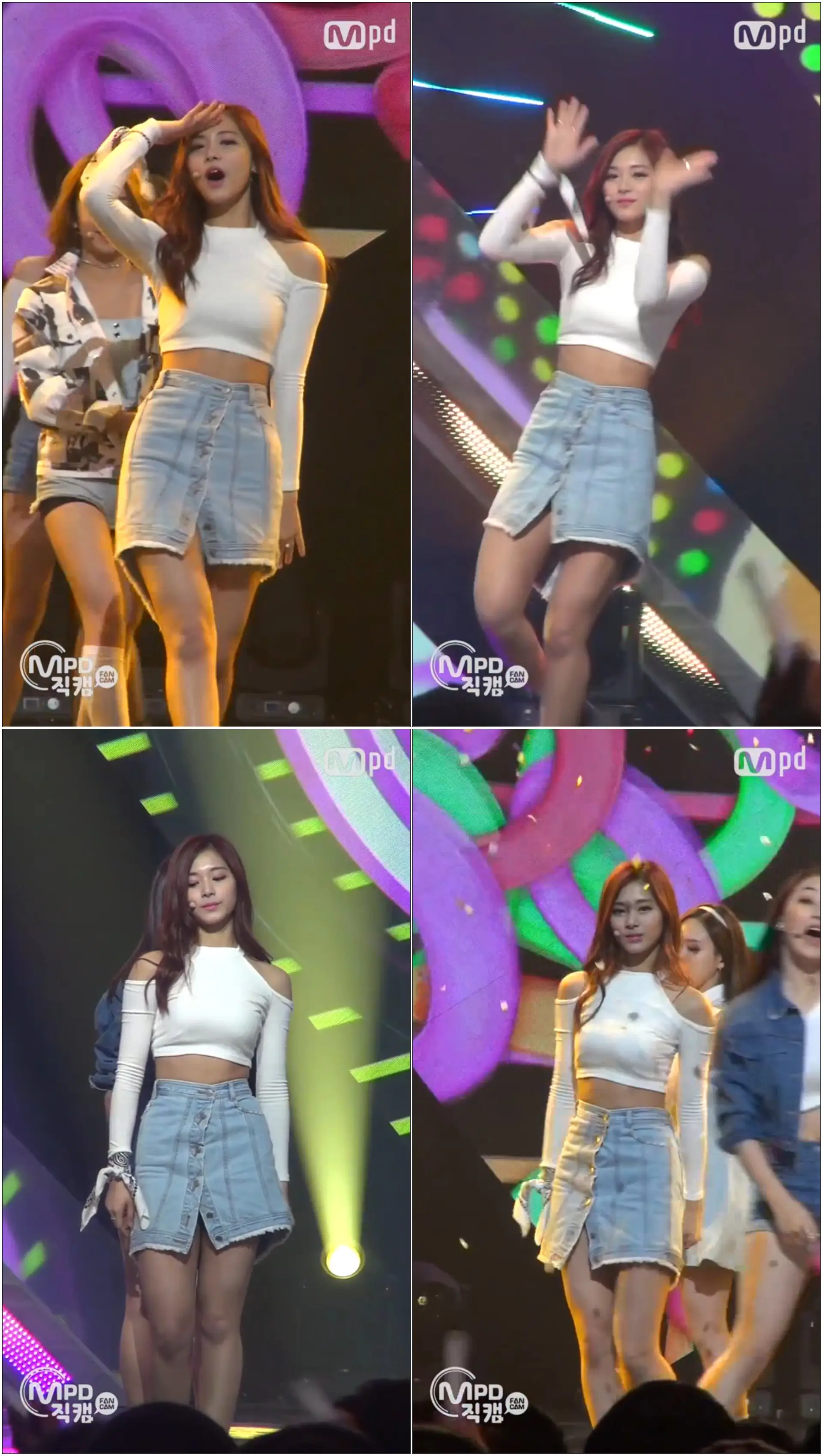 [MPD직캠] 트와이스 쯔위 직캠 Candy Boy TWICE Fancam @엠카운트다운_160107
