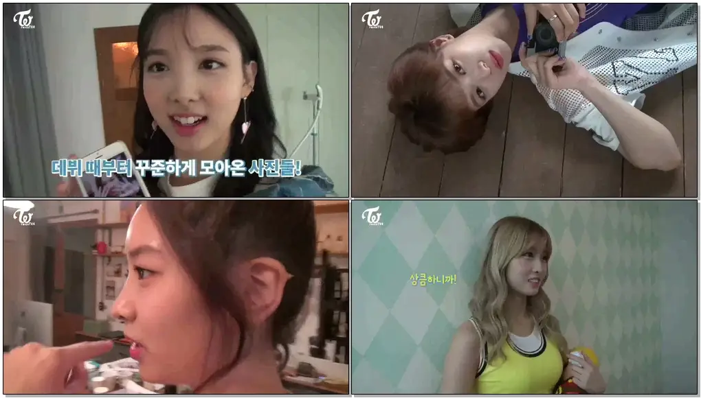 트와이스 2017 시즌 그리팅 촬영 현장(TWICE 2017 Season Greeting filming Cut)