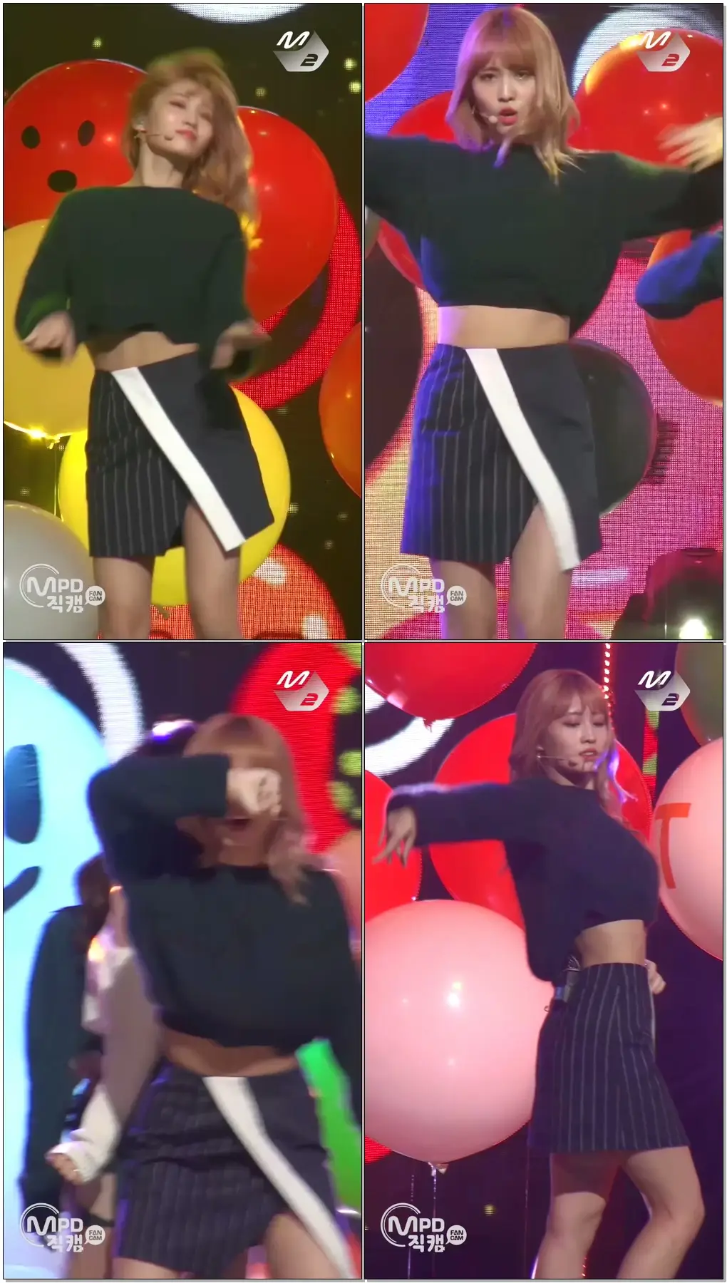 [MPD직캠] 트와이스 모모 직캠 TT TWICE MOMO Fancam @엠카운트다운_161103