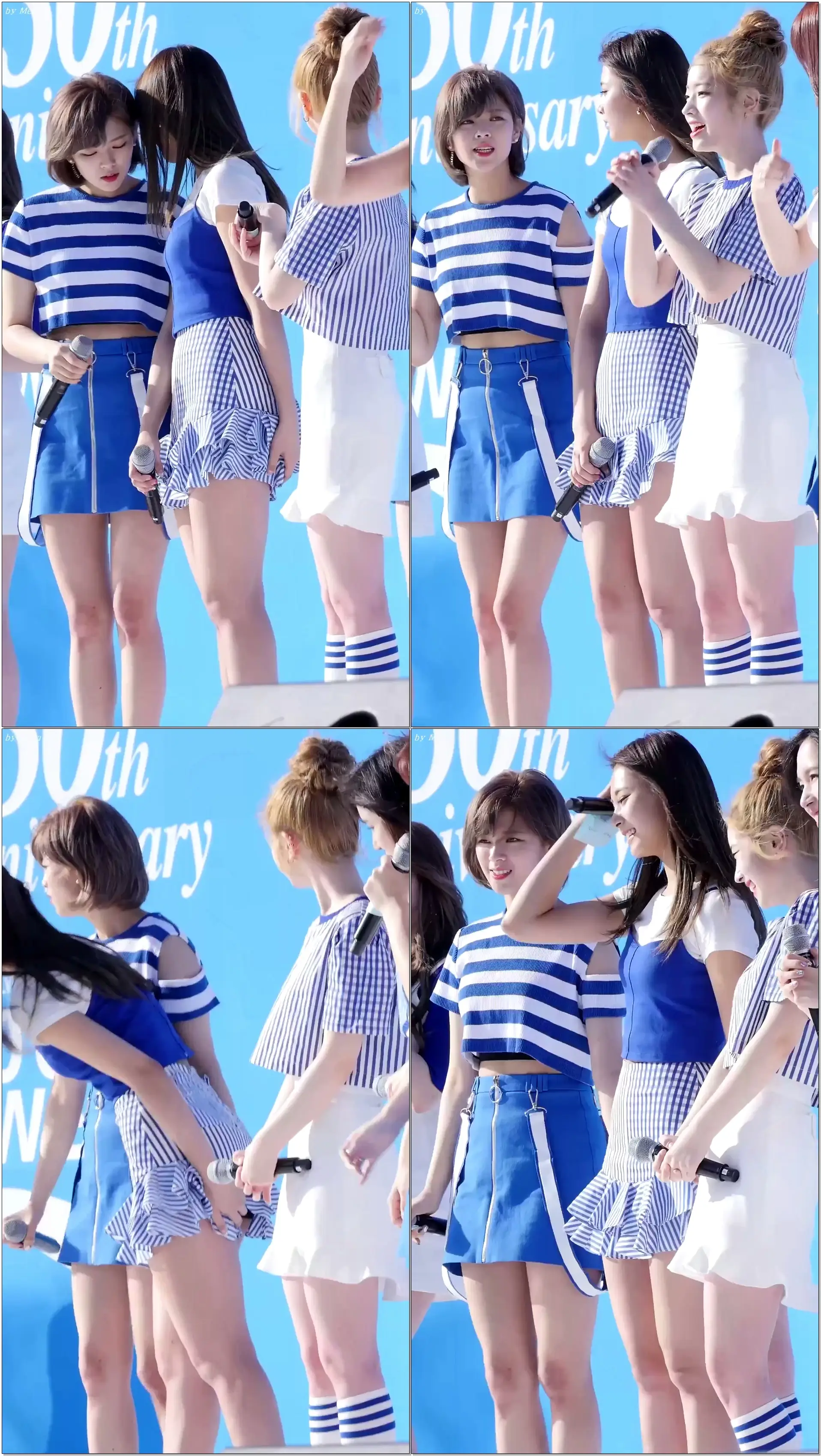 170514 트와이스 (TWICE) 시그날(SIGNAL) 포인트안무 최초공개 [정연,쯔위,다현] Tzuyu 직캠 Fancam (포카리스웨트30주년 블루런 서울대공원) by Mera