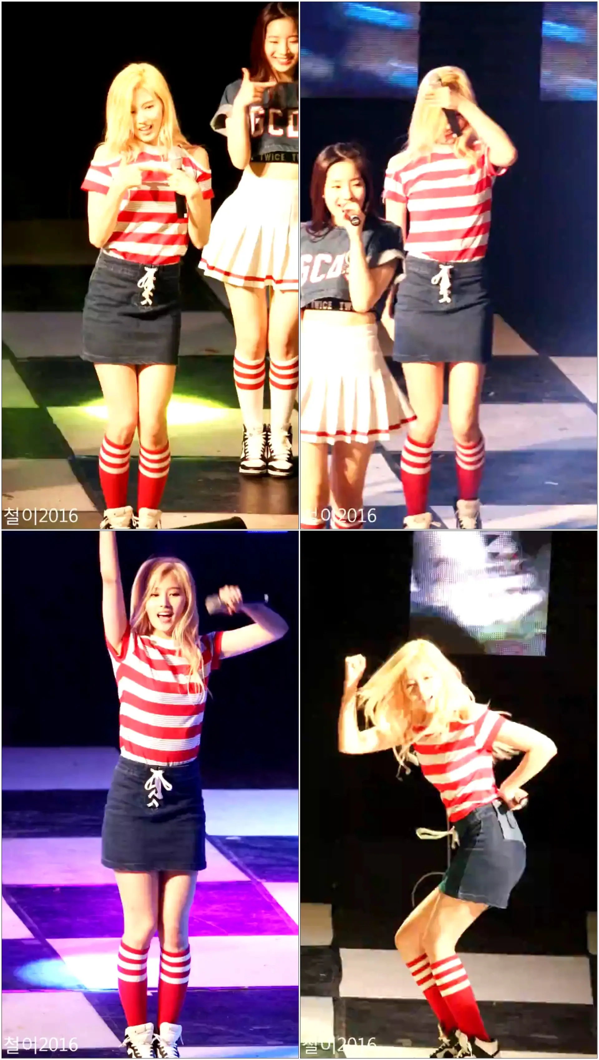 160525 아주대학교 대동제 트와이스(TWICE) 사나 직캠 BY 철이(직캠/fancam) - 치어업(cheer up)