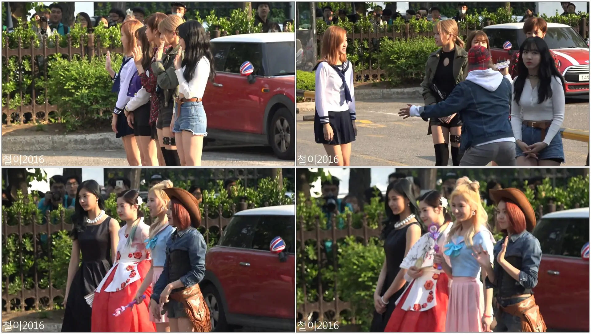 160429 KBS 공개홀 뮤뱅 출근길 트와이스(TWICE) 전체 직캠 BY 철이