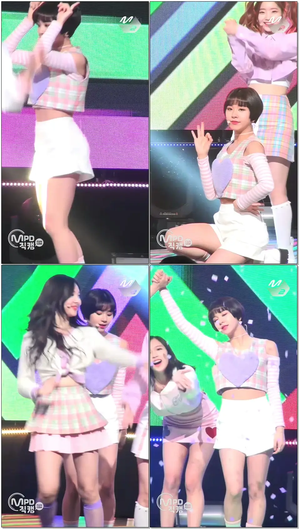 [MPD직캠] 트와이스 채영 직캠 KNOCK KNOCK TWICE Chae Young Fancam @엠카운트다운_170302