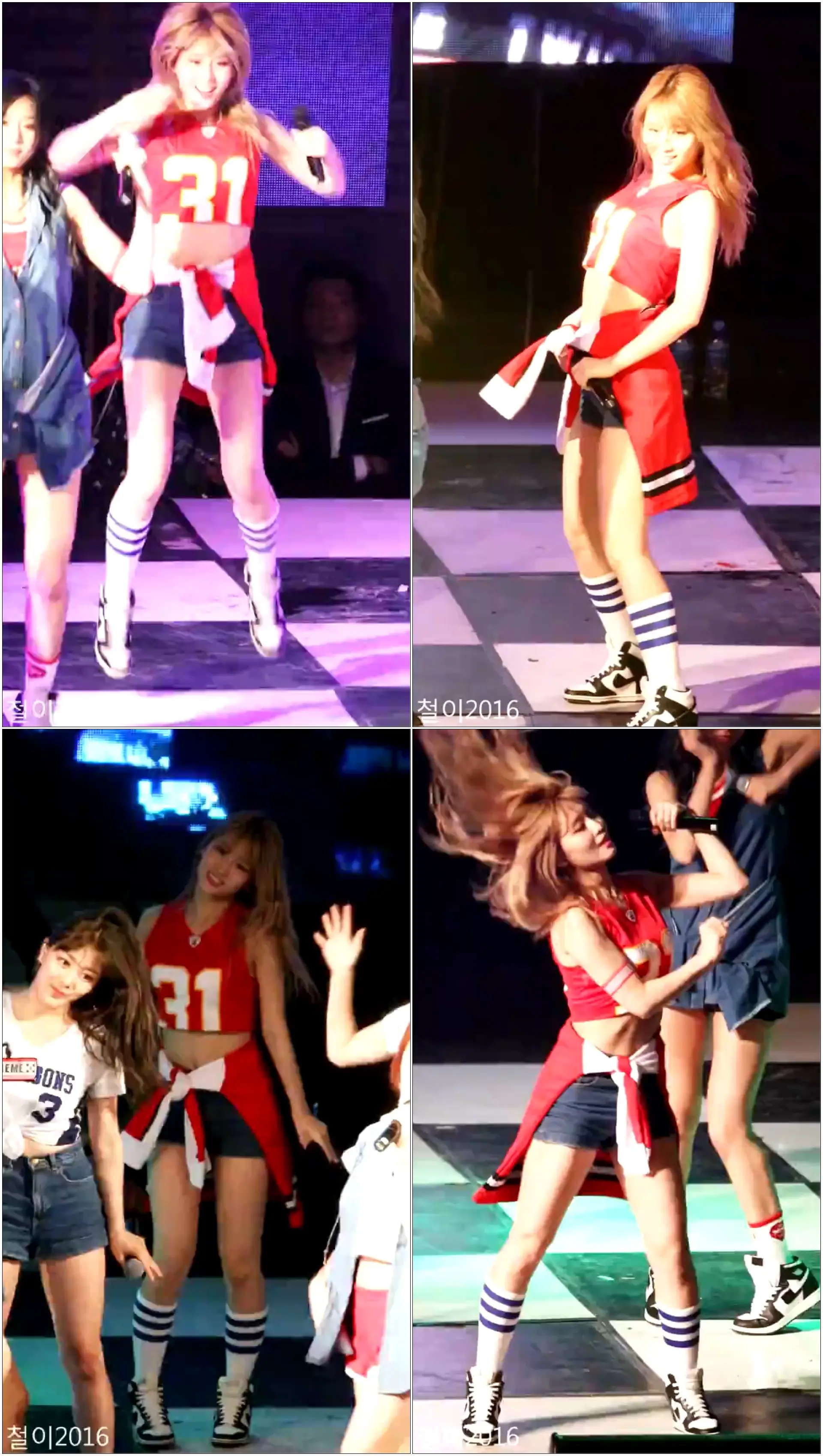 160525 아주대학교 대동제 트와이스(TWICE) 모모 직캠 BY 철이(직캠/fancam) - 다시해줘