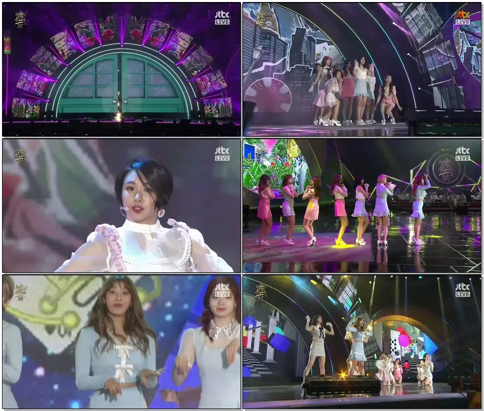 170113 TWICE (트와이스) - Cheer Up (치어 업) + TT (티티) @ 골든디스크 시상식 The 31st Golden Disc Awards