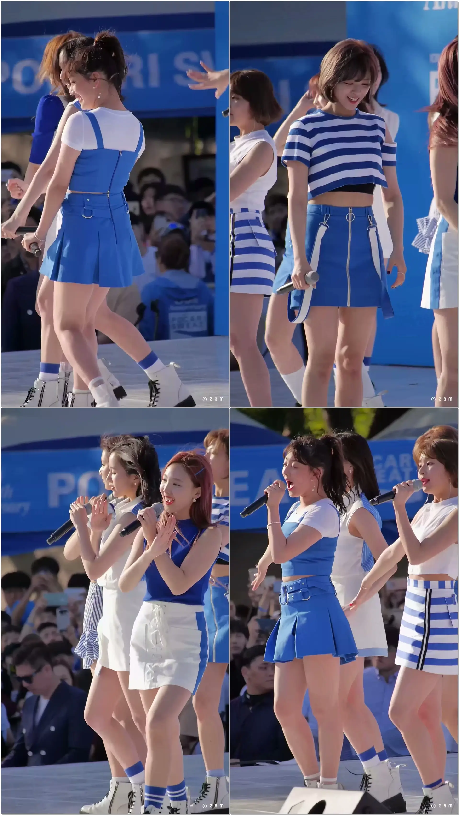 170514 트와이스 TWICE 미나 - Knock Knock (포카리스웨트30주년 블루런 서울대공원) 직캠 fancam by zam
