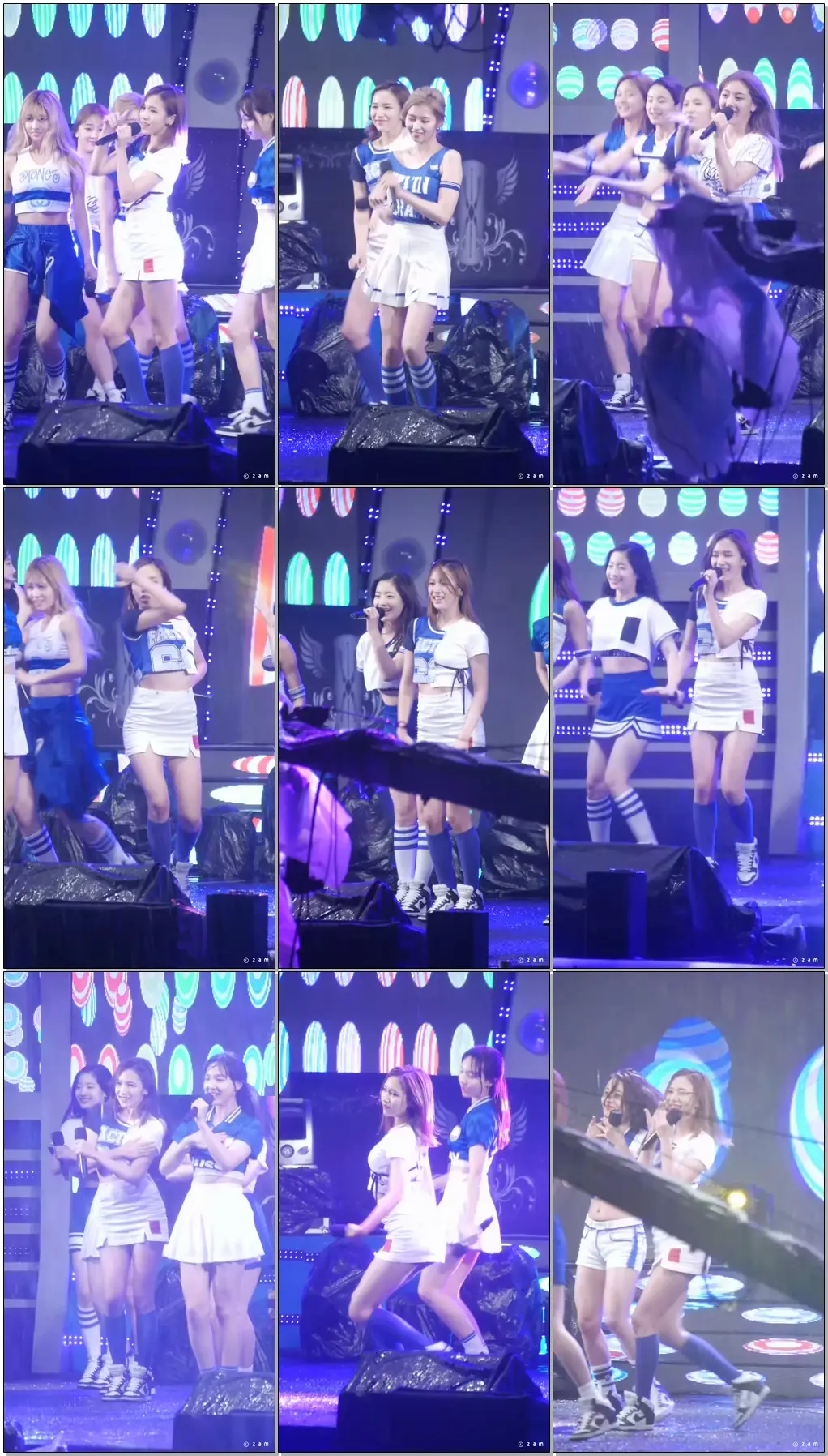 [빗속에서] 160701 트와이스 TWICE 미나 MINA - Cheer Up 치어업 (컬투쇼공개방송 렛츠런파크) 직캠 fancam by zam