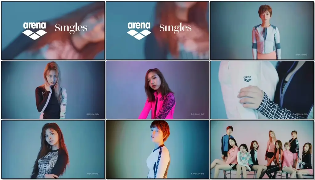 [아레나X트와이스] SUMMER CRUSH 래쉬가드 화보영상