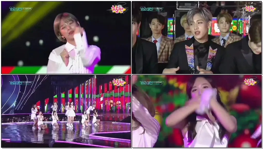 161226 TWICE - TT + CHEER UP@ 2016 SBS 가요대전 Gayo Daejun