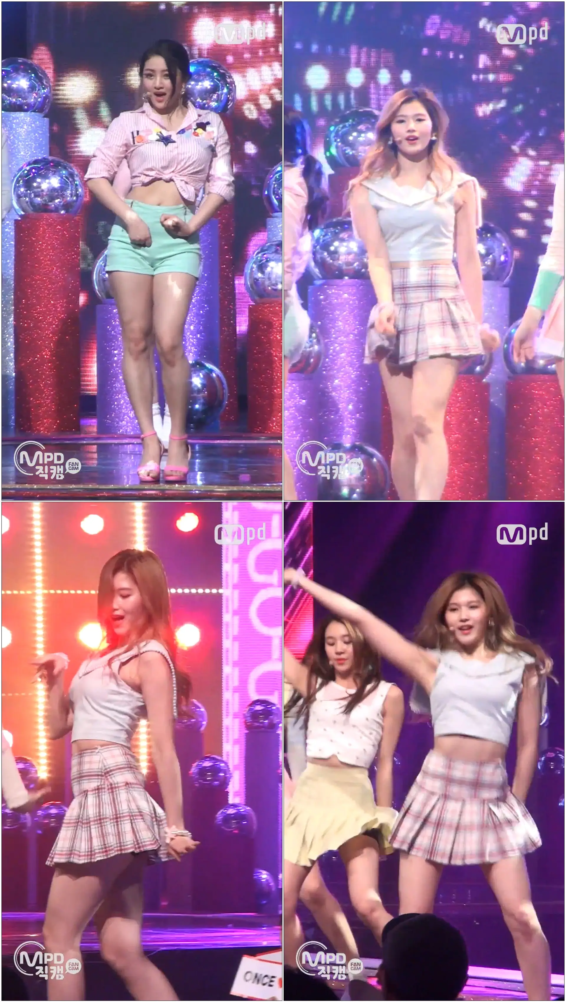 [MPD직캠] 트와이스 사나 직캠 토요일 밤에+유고걸 TWICE Fancam @엠카운트다운_160317