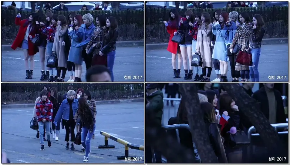 170224 (출근길) 트와이스(TWICE) 전체 BY 철이 - kbs 뮤직뱅크 신관공개홀(직캠/fancam)