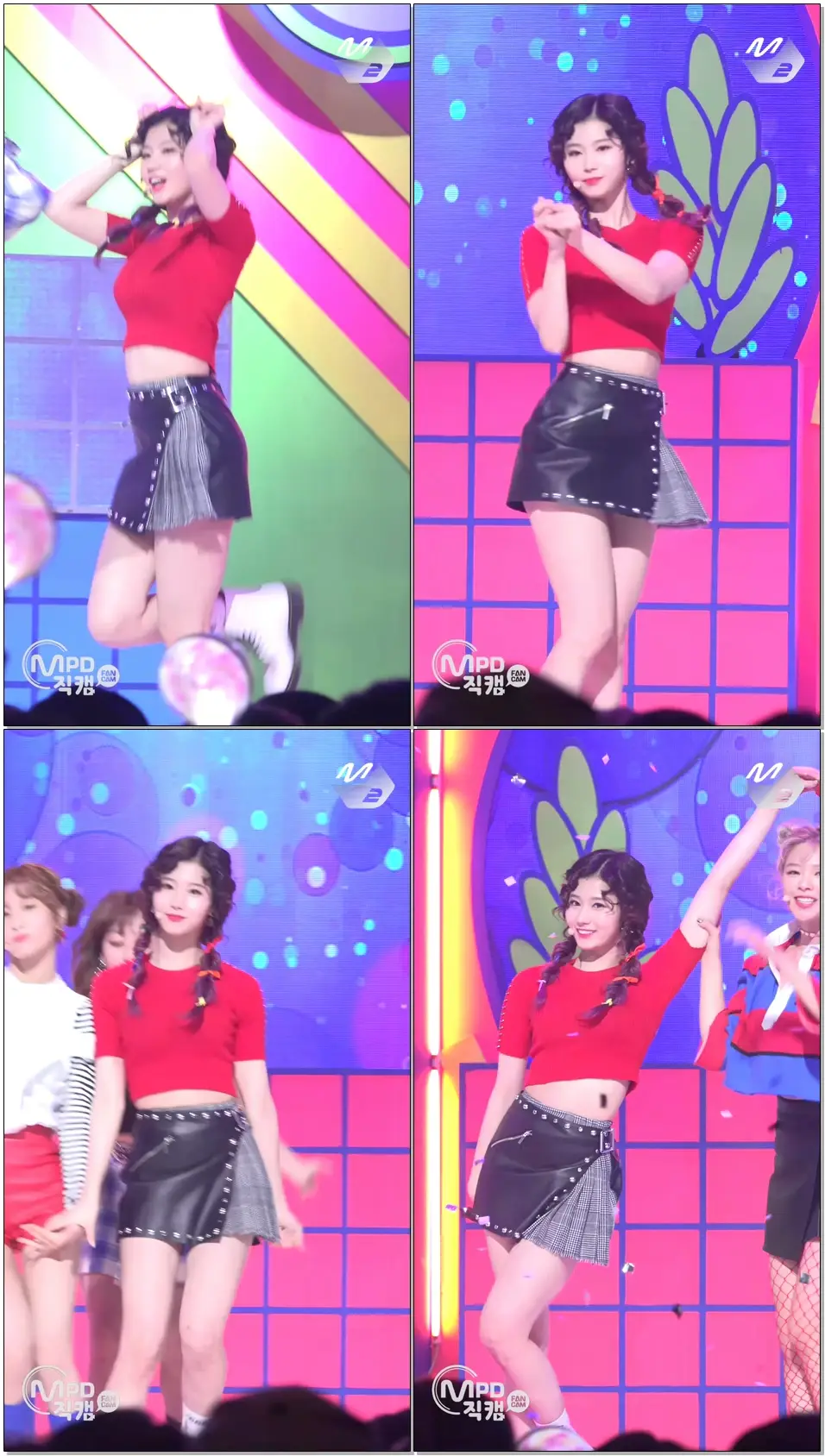 [MPD직캠] 트와이스 사나 직캠 KNOCK KNOCK TWICE SANA Fancam @엠카운트다운_170223