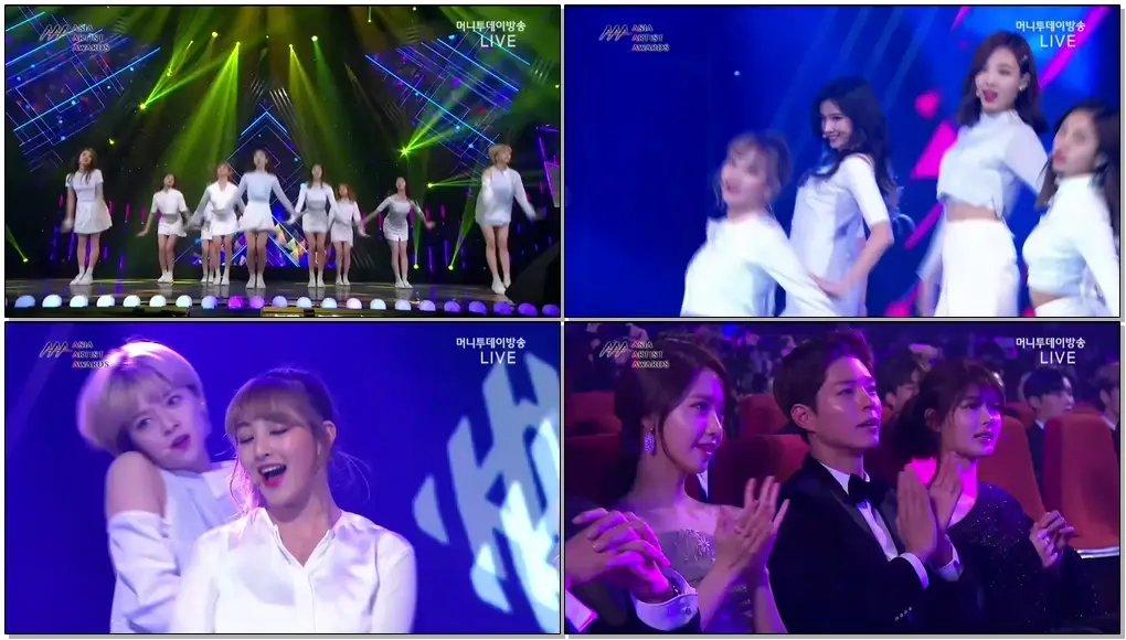 161116 TWICE (트와이스) - Cheer Up + TT @ Asia Artist Awards 2016