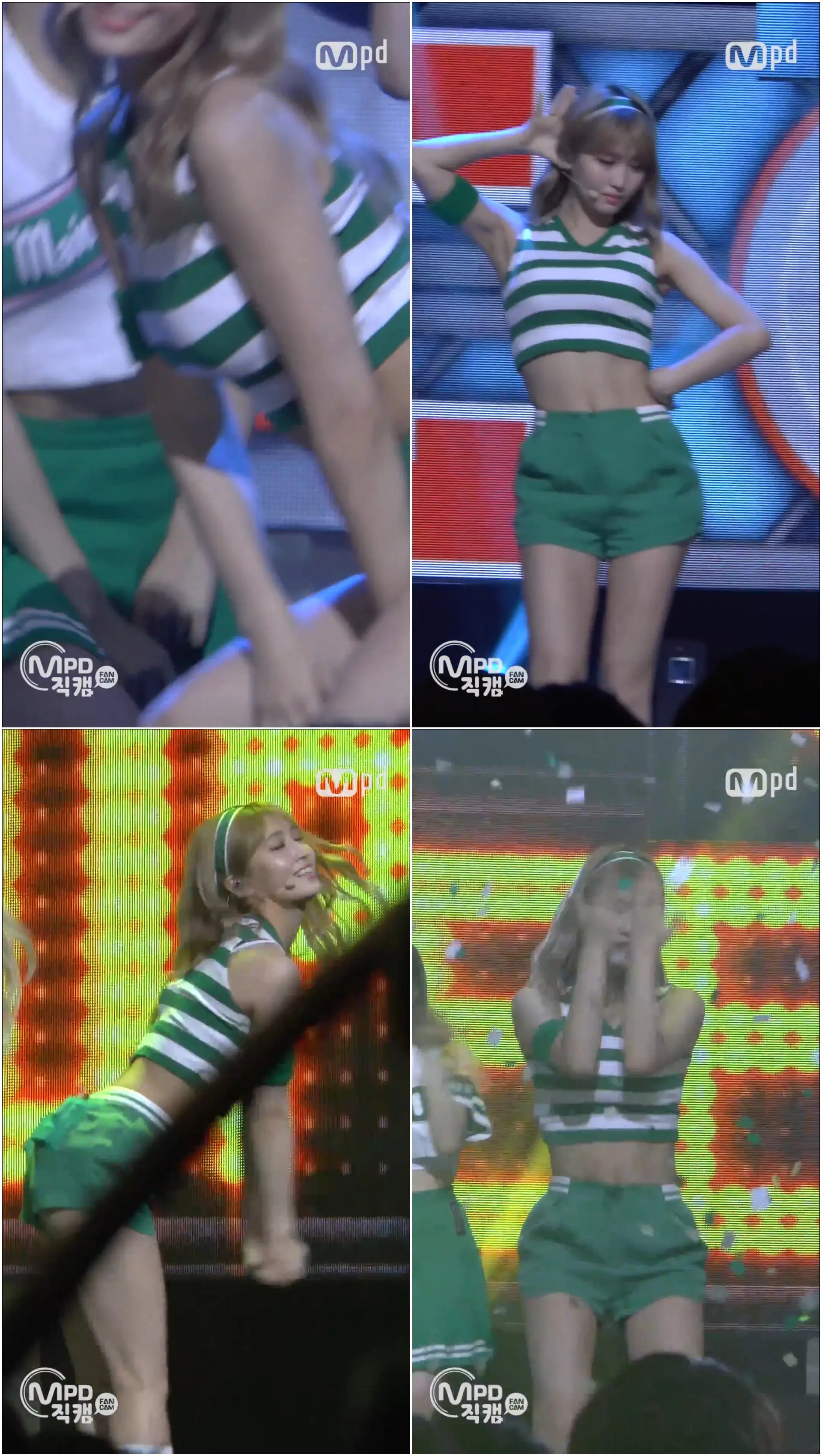 [MPD직캠] 트와이스 모모 직캠 Cheer Up TWICE MOMO Fancam @엠카운트다운_160526