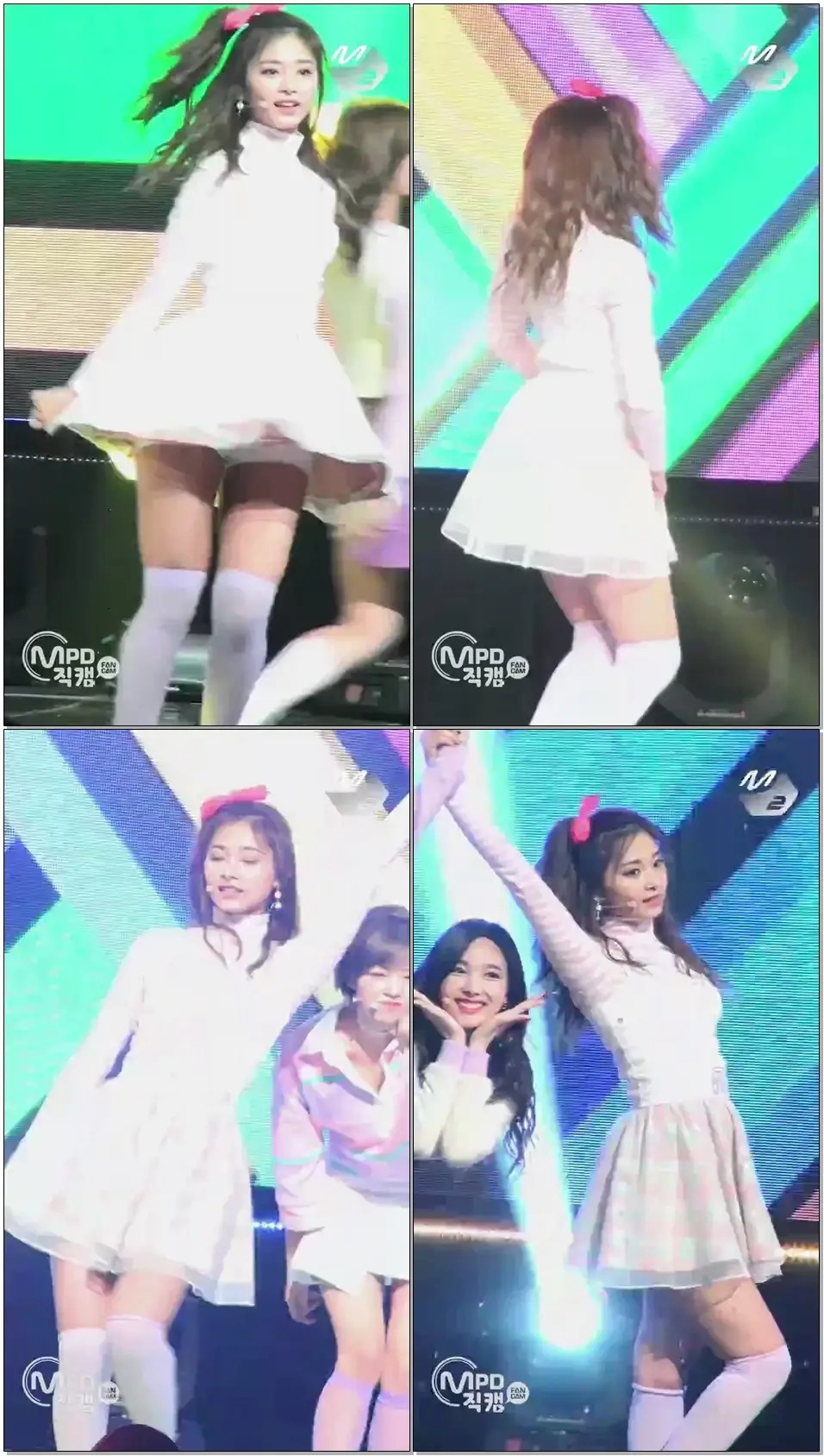 [MPD직캠] 트와이스 쯔위 직캠 KNOCK KNOCK TWICE TZUYU Fancam @엠카운트다운_170302