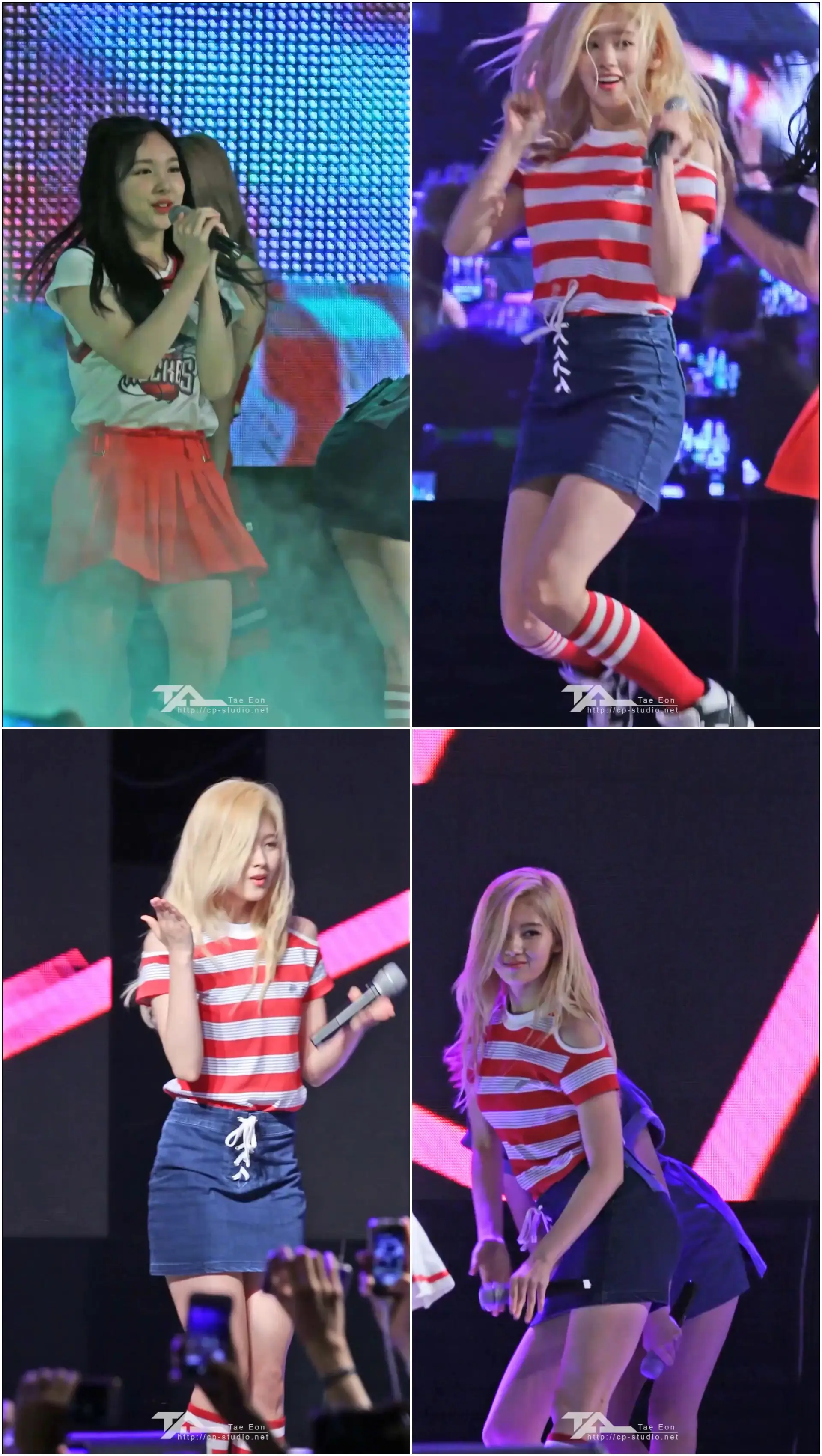 160525 트와이스 사나 '우아하게' TWICE SA NA FANCAM @아주대축제