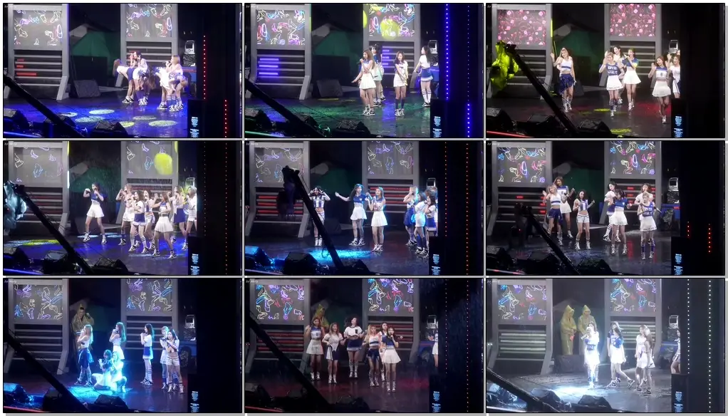 [빗속에서] 160701 트와이스 (TWICE) OOH-AHH하게 (Like OOH-AHH) [전체] 직캠 Fancam (금동천마상 제막식) by Mera