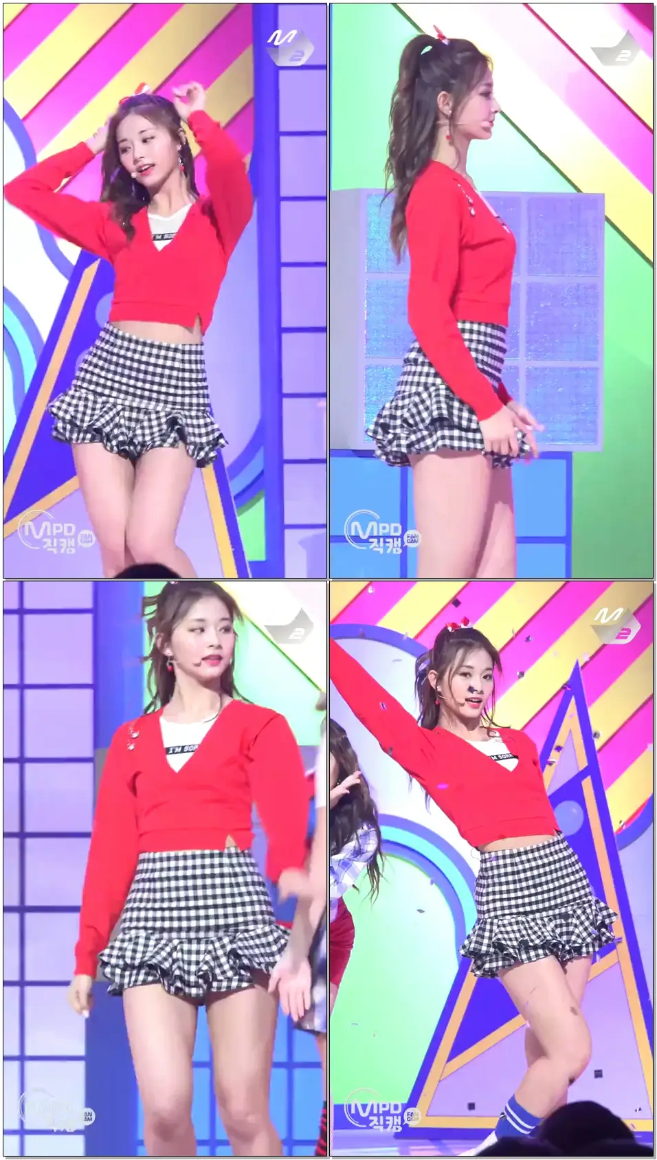 [MPD직캠] 트와이스 쯔위 직캠 KNOCK KNOCK TWICE TZUYU Fancam @엠카운트다운_170223