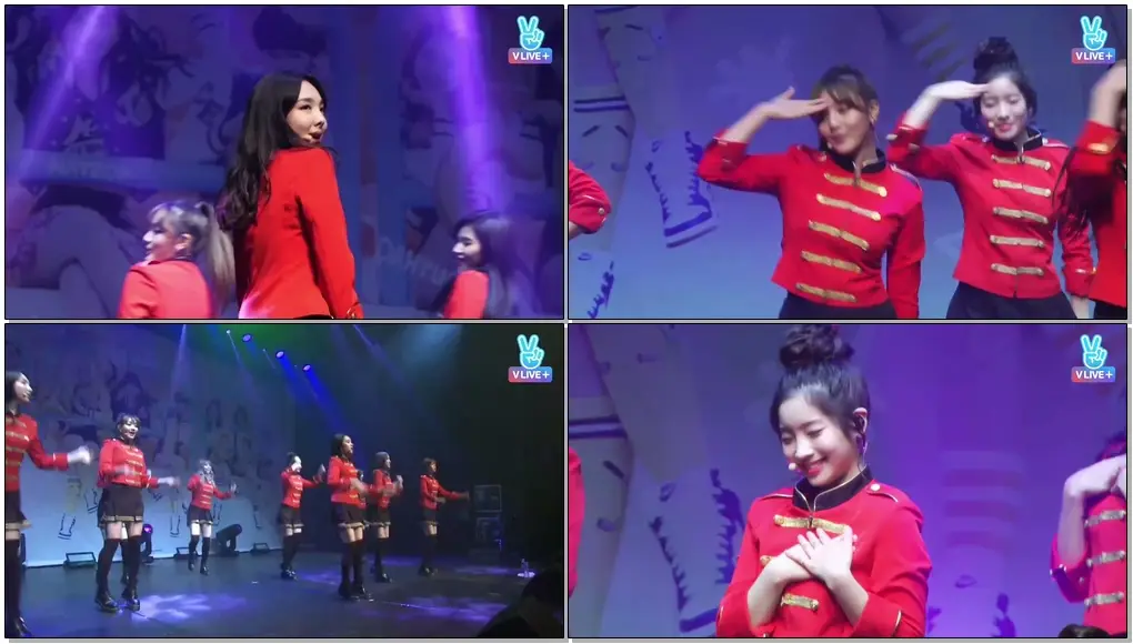 [V앱] 160910 트와이스 - CHEER UP (파트 바꾸기 ver.)
