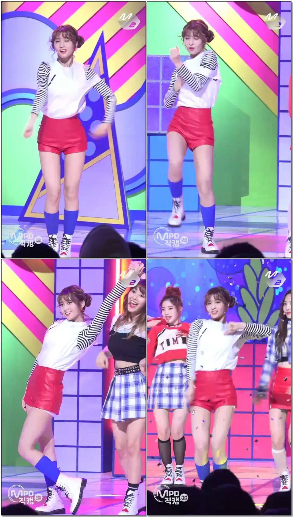 [MPD직캠] 트와이스 모모 직캠 KNOCK KNOCK TWICE MOMO Fancam @엠카운트다운_170223