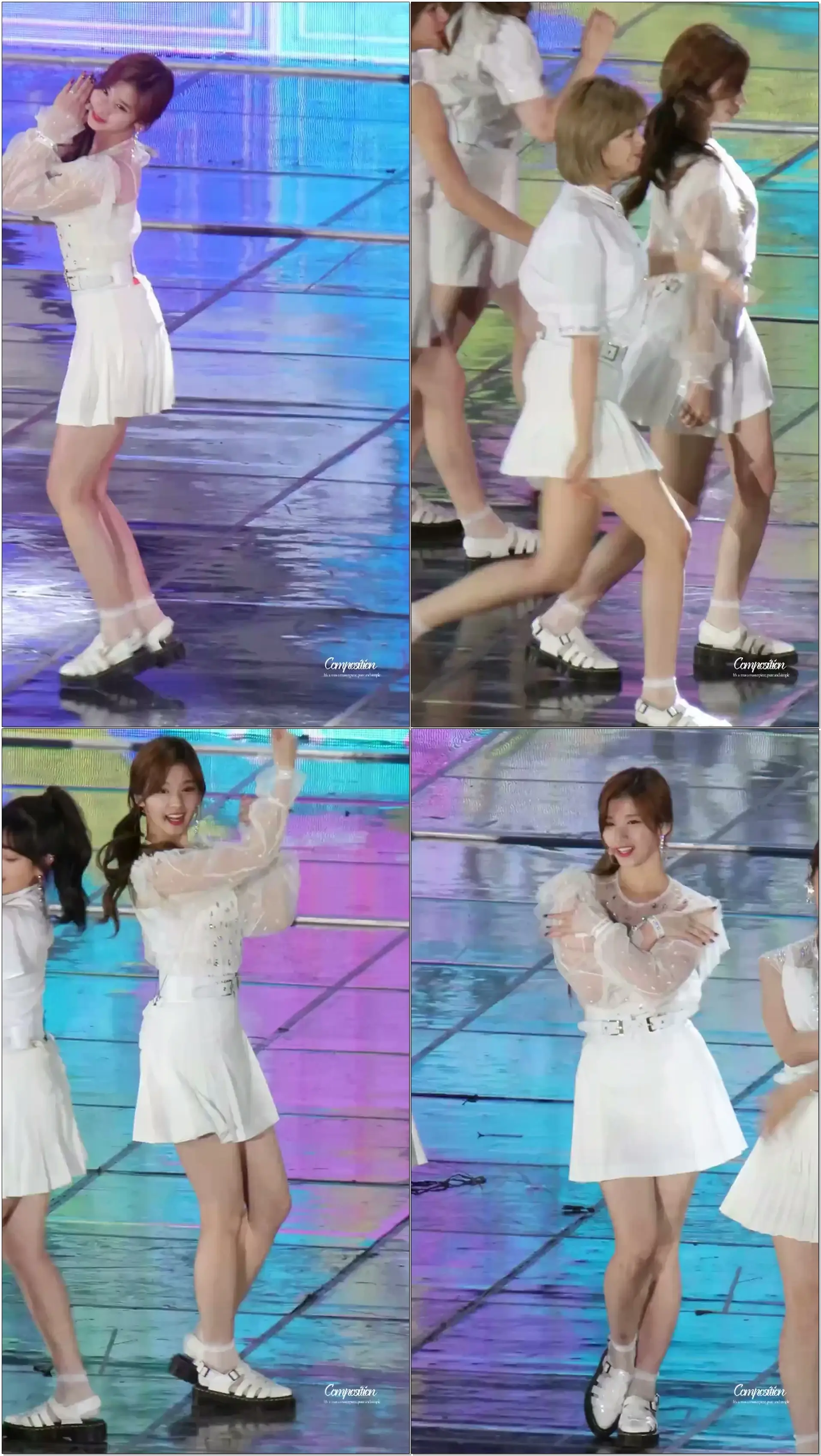 170603 DreamC 트와이스 (Twice) Knock Knock 사나 직캠 / fancam