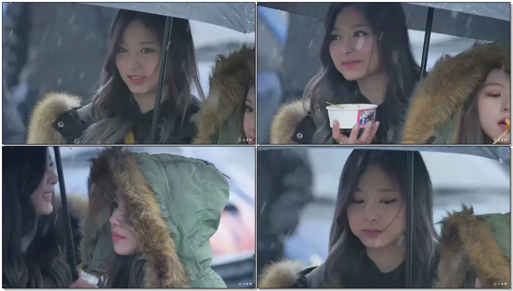 161126 떡볶이 먹는 트와이스 TWICE 쯔위 TZUYU (눈내리는 트와이스 미니팬미팅 상암) 직캠 fancam by zam