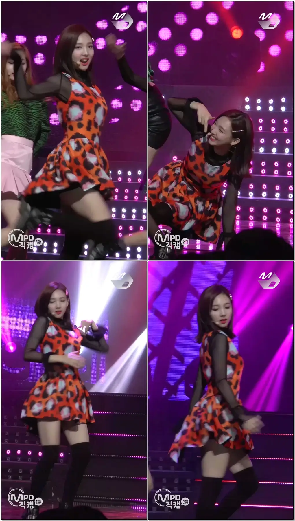 [MPD직캠] 트와이스 나연 직캠 쏘 핫 TWICE So hot Na Yeon Fancam @엠카운트다운_161110