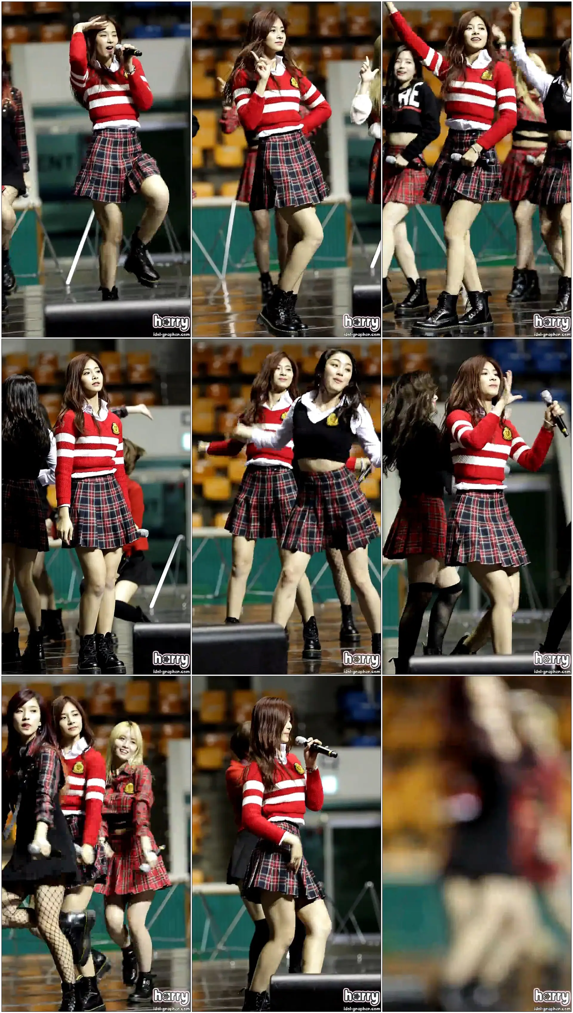 [160227]트와이스(TWICE) 쯔위(Tzuyu) 직캠(fancam) - Candy Boy, 서예종 입학식 @잠실학생체육관