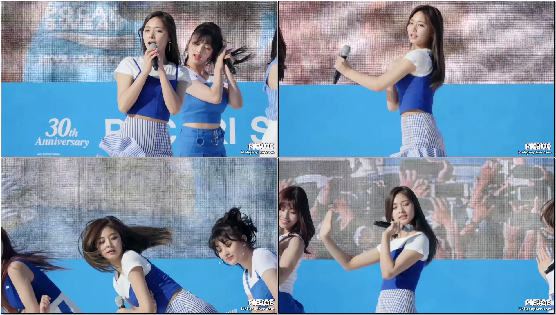 [170514] TWICE 트와이스 (TZUYU 쯔위) - TT 티티 (포카리스웨트 블루런 @ 서울대공원) 직캠/Fancam by PIERCE
