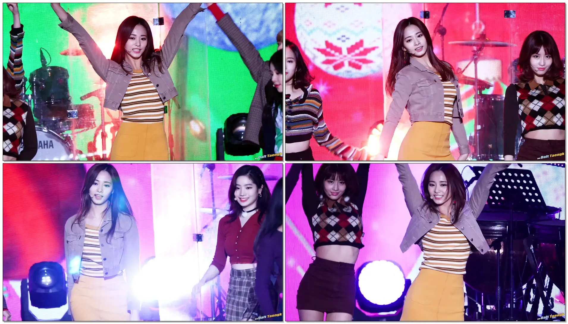 171214 쯔위 Tzuyu 트와이스 TWICE 'Heart Shaker 하트 쉐이커' @SBS 러브FM 패밀리 콘서트 4K 60P 직캠 by DaftTaengk