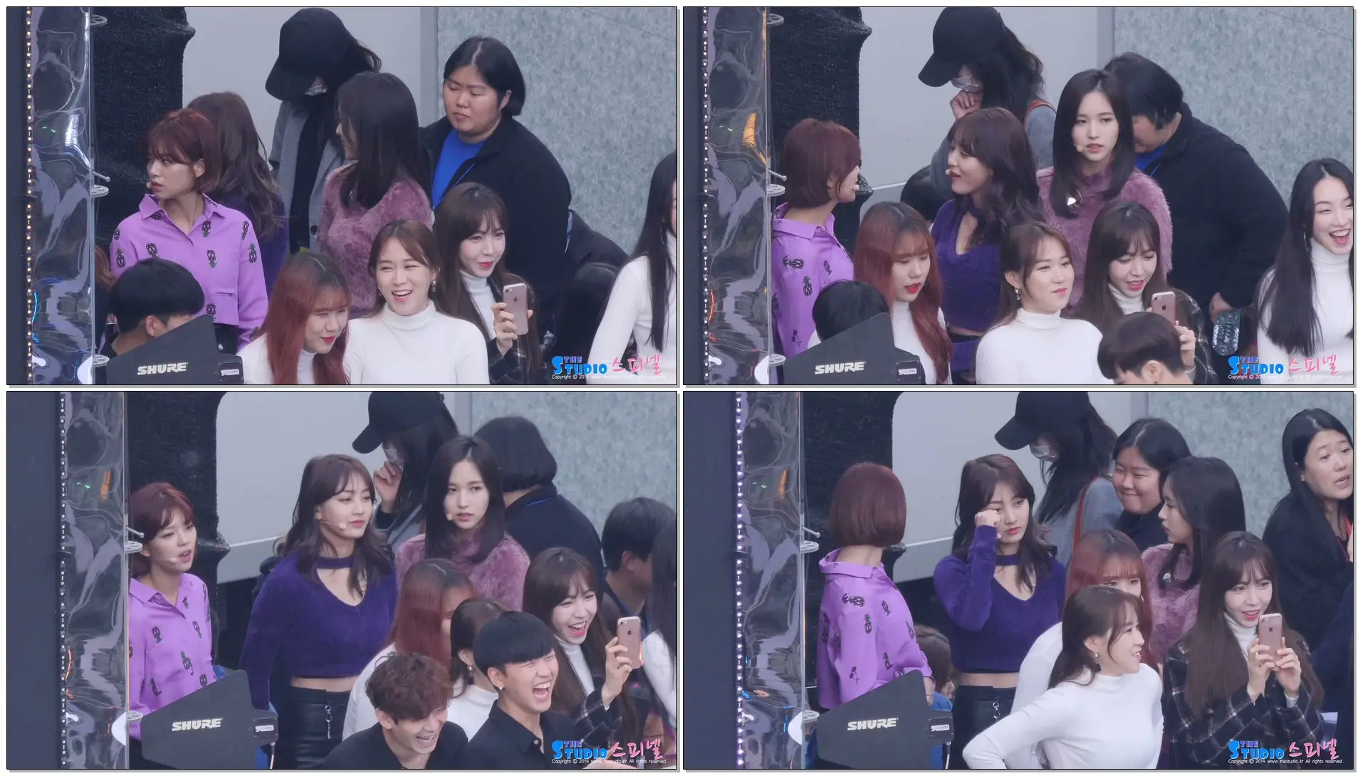 171101 트와이스 정연 지효 미나 리허설 대기 직캠 TWICE fancam (광화문 평창올림픽 G-100) by Spinel