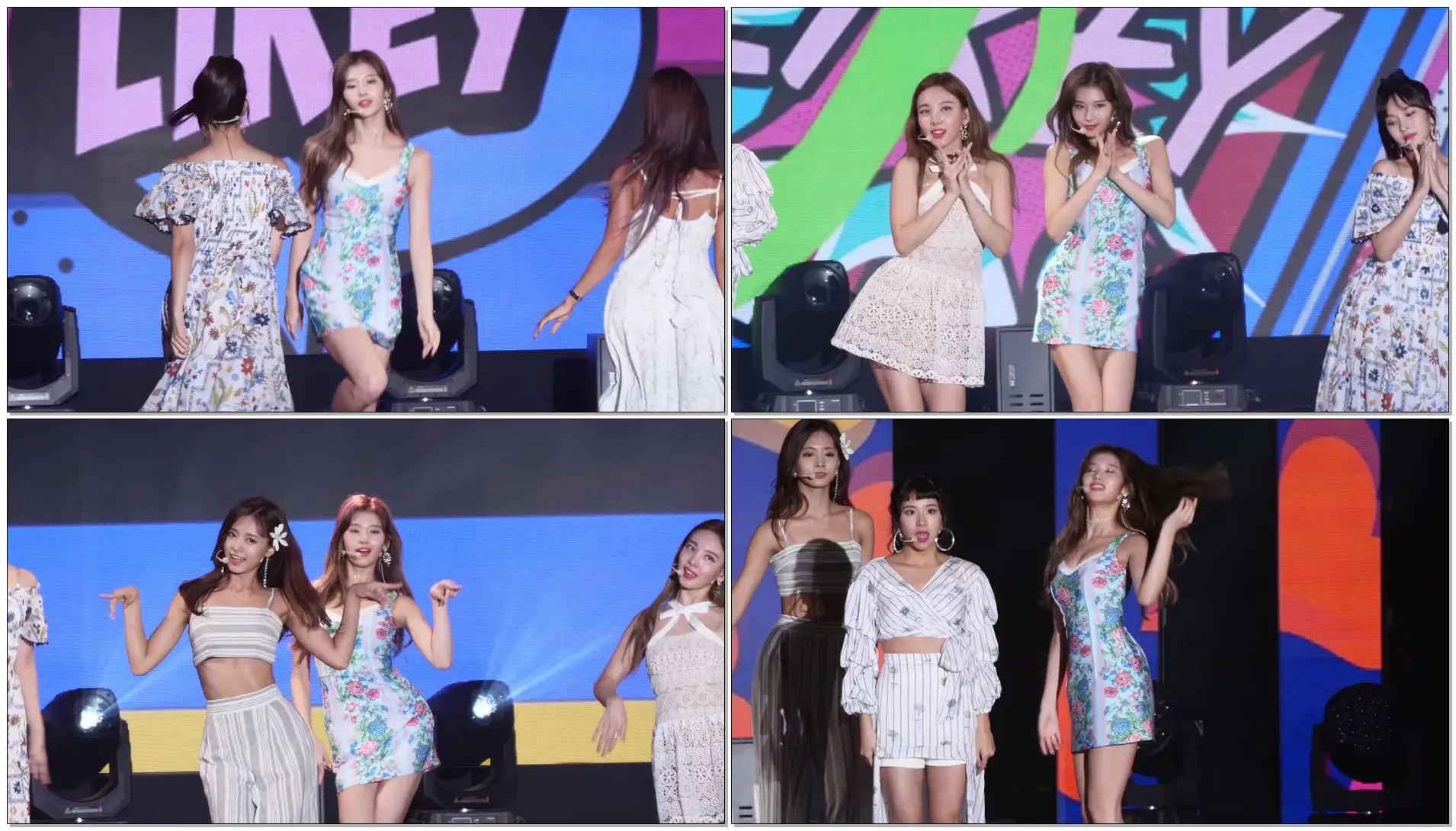 180723 트와이스 TWICE 사나 Sana 라이키 LIKEY 직캠 @ 울산 서머페스티벌 음악중심 by Spinel