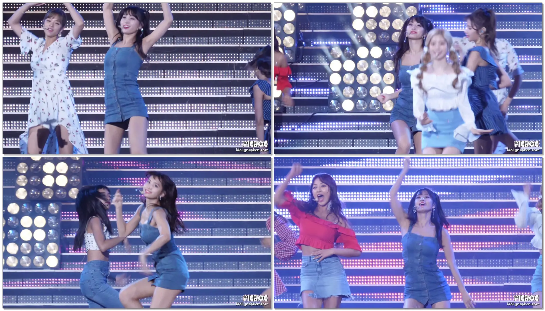 [4K] [180717] TWICE 트와이스 (MOMO 모모) - Dance The Night Away 댄스더나잇어웨이 (열린음악회) 직캠/Fancam by PIERCE