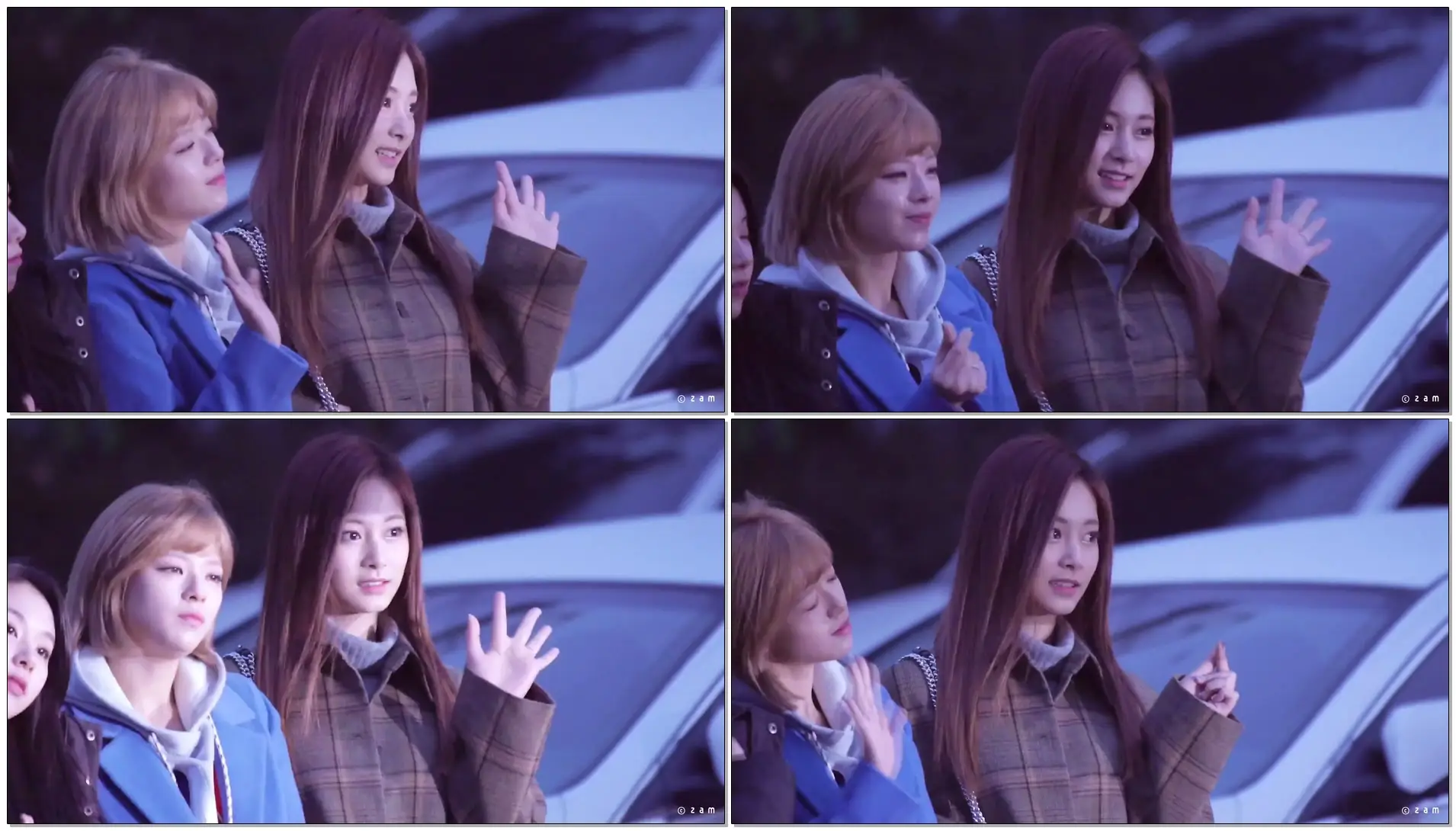 171215 트와이스 쯔위 - 뮤직뱅크 출근길 슬로우모션영상 (여의도KBS신관홀) 직캠 fancam by zam