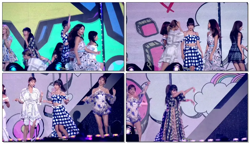 180908 KMW 트와이스(TWICE) 미나 Heart shaker + What is love? 직캠