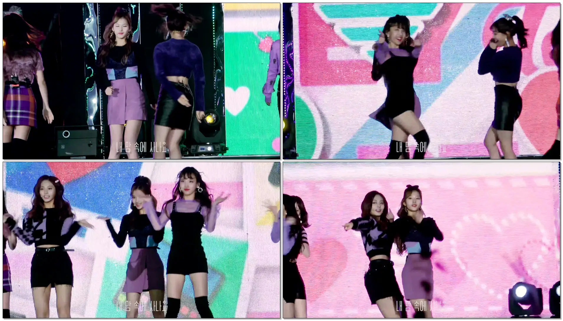 171101 평창 G-100 TWICE(트와이스) - LIKEY 사나(SANA) 직캠