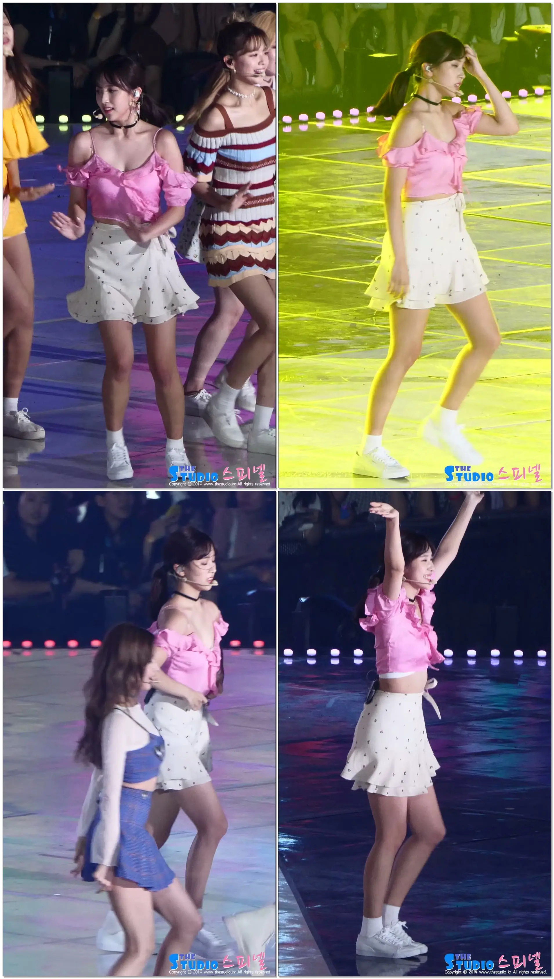 180801 트와이스 TWICE 미나 MINA 하트쉐이커 Heart Shaker 4K 직캠 @ 코리아뮤직페스티벌 by Spinel