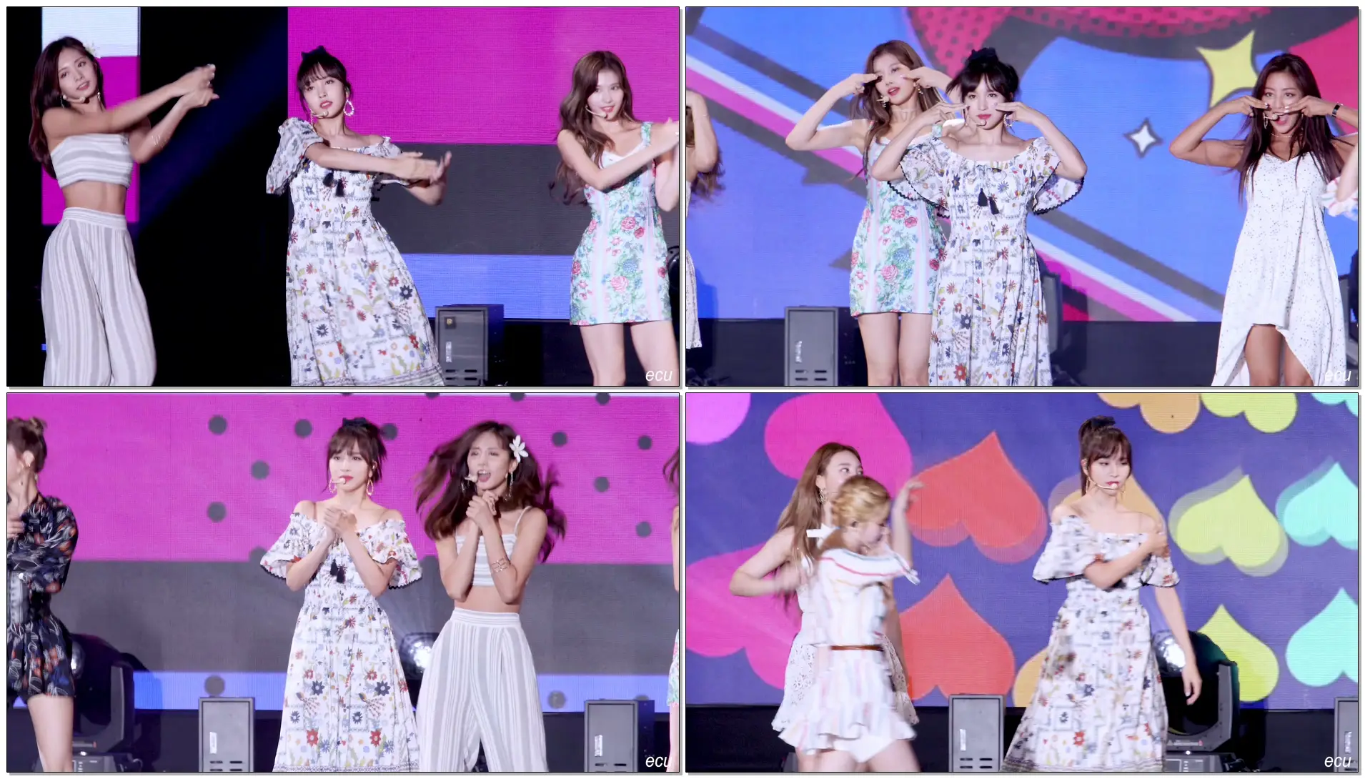 [4K] 180723 트와이스 (TWICE) 미나 (MINA) LIKEY (라이키) / 울산 썸머페스티벌 직캠 fancam by ecu