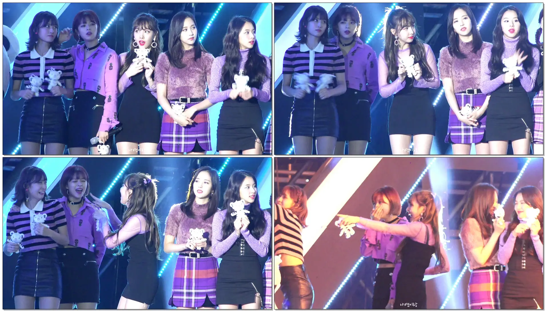 171101 SBS 하나 된 열정 하나 된 대한민국 엔딩 TWICE 나연 직캠