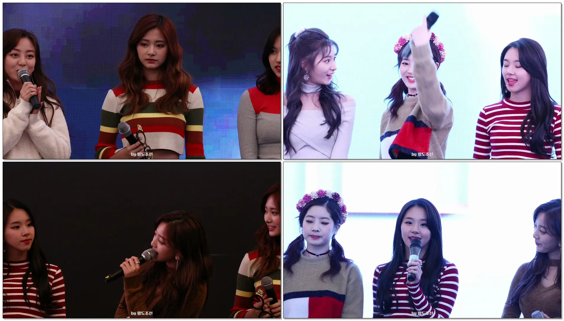 171126 트와이스 (TWICE) 고양 스타필드 팬싸인회 소감 멘트 직캠 by 팔도조선