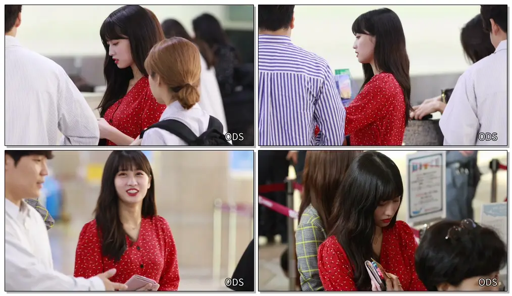 180922 트와이스(Twice) 모모(MOMO)focus - 김포공항 출국 4K by ODS