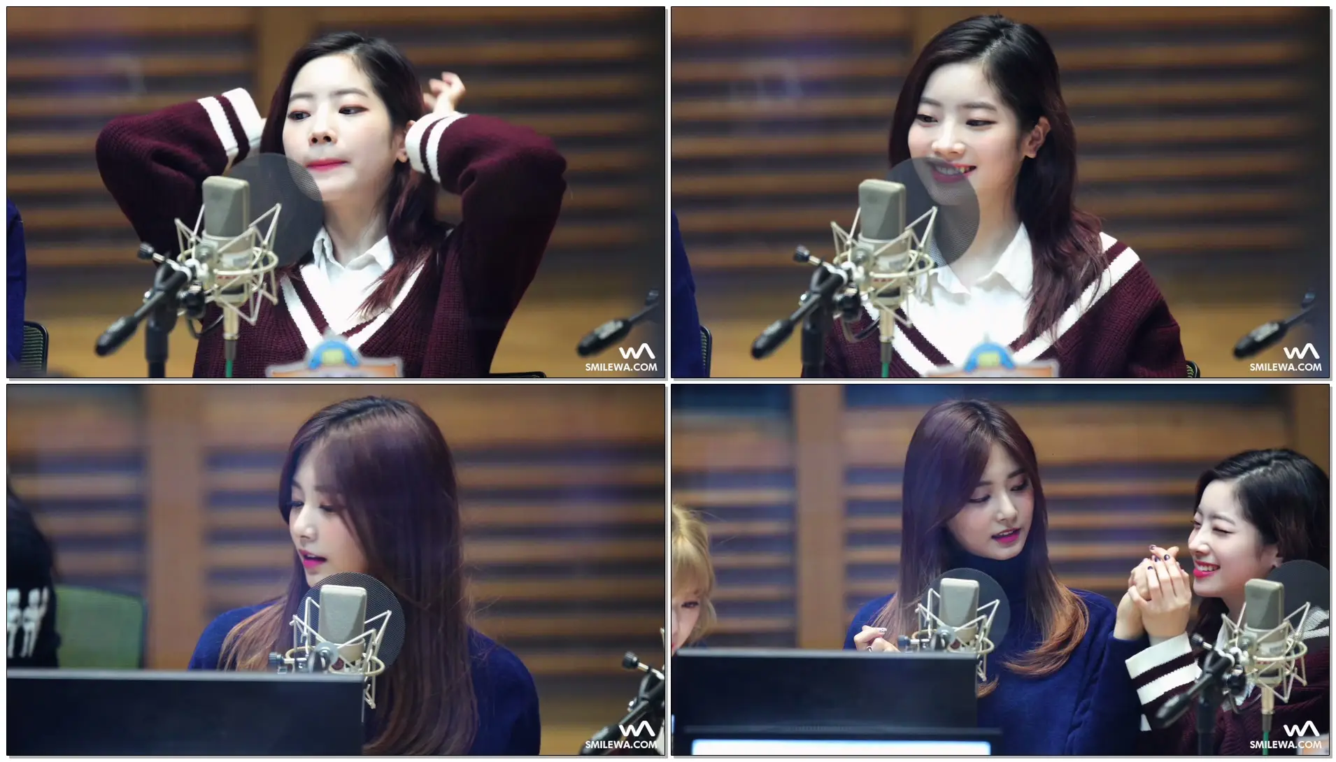 171214 TWICE 'Heart Shaker' 쯔위 (Tzuyu) & 다현 Reaction 4K 직캠 @강타의 별이 빛나는 밤에 4K Fancam by -wA-