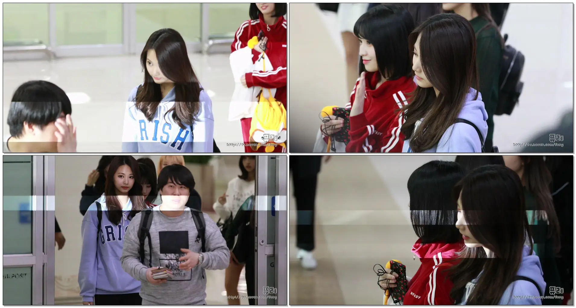 180416 트와이스(TWICE) 쯔위 모모 (김포공항 입국)