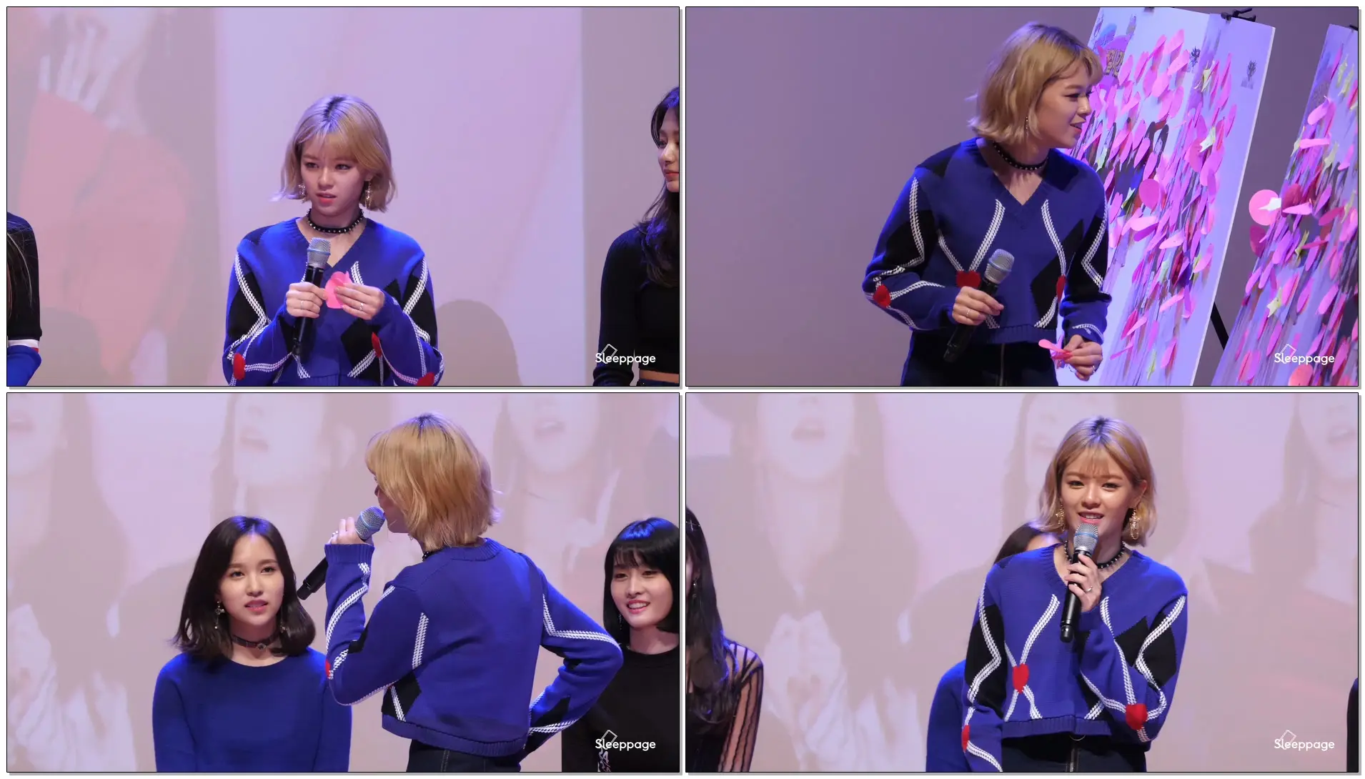 [4K] 180310 트와이스 TWICE 정연의 상어송 @ 서든어택팬미팅 Sleeppage