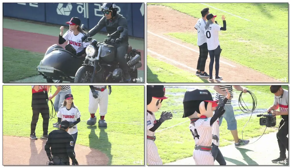 180922 트와이스(TWICE) 정연(Jeongyeon) 시구 (Baseball First Pitches) [잠실LG:KT] 4K 직캠 by 비몽