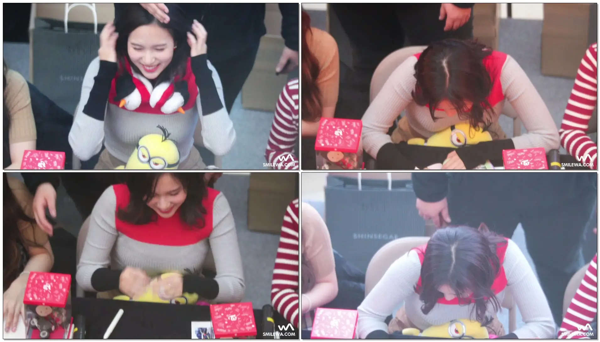 171126 TWICE (트와이스) 미나 (MINA) 팬싸 Reaction 직캠 @고양 팬사인회 Fancam by -wA-