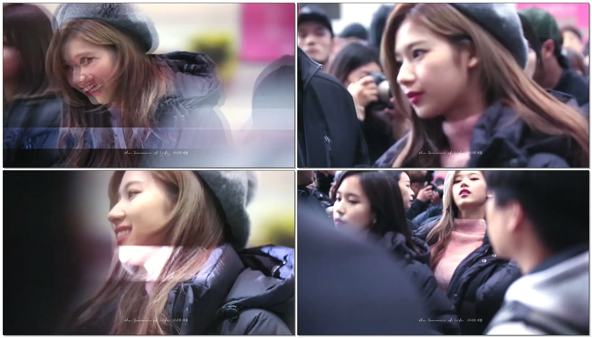 171106 GMP출국 트와이스 사나 직캠
