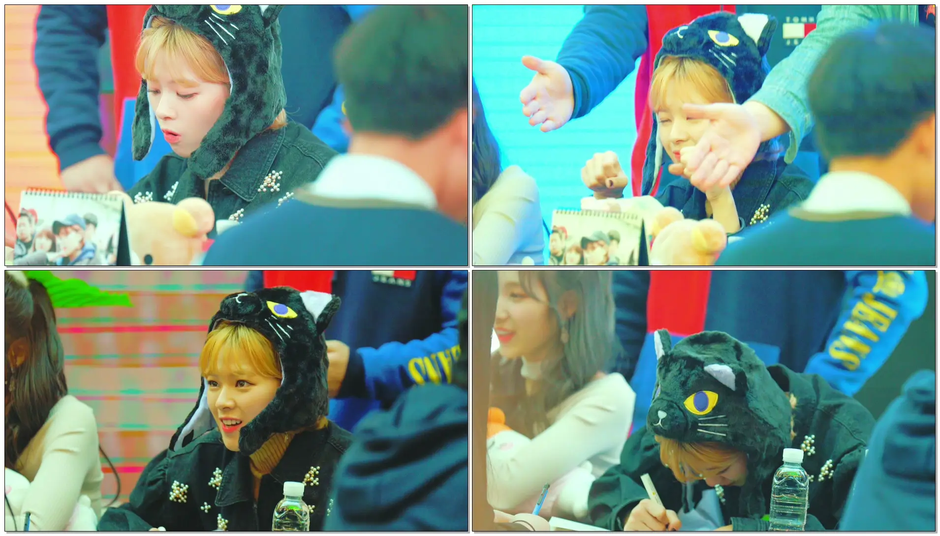 고양이 정연 (JEONGYEON) TWICE(트와이스)@171126 고양스타필드 팬싸인회 [4k Fancam/직캠]